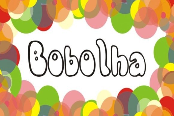 Bobolha: A Joyful Display Font for Handmade Creators