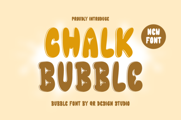Chalk Bubble: A Display Font That Delivers Joy—Not Just Decoration