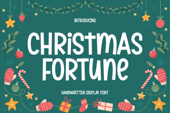 Christmas Fortune: A Friendly Handwritten Font for Campaign Clarity