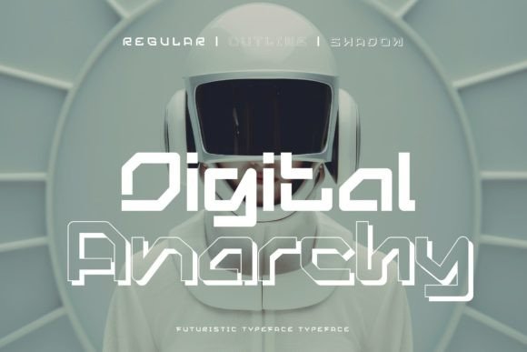 Digital Anarchy: A Bold Display Typeface for Modern Web Design