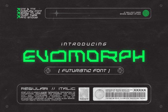 Evomorph: A Display Font Built for Scroll-Stopping Campaigns