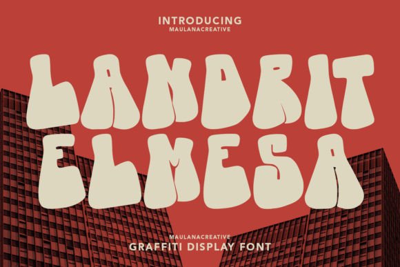 Landrit Elmesa: A Playful Display Font for Editorial Impact