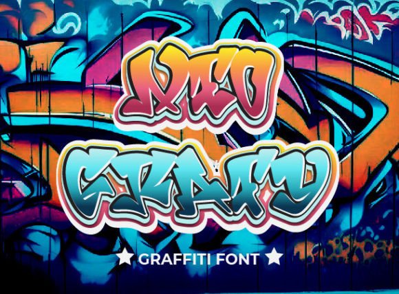 Neo Grafy: A Playful Urban Display Font for Digital Brands