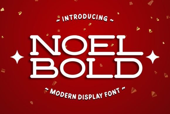 Noel Bold: A Festive Display Font That Elevates Your Brand