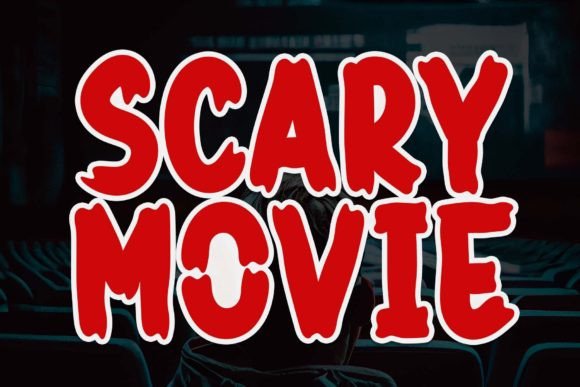 Scary Movie: A Display Font with Editorial Charm