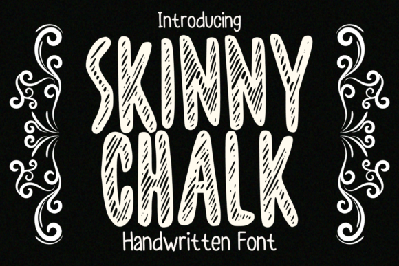 Skinny Chalk: A Playful Display Font That Builds Brand Personality