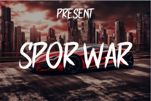 Sporwar: A Thoughtful Display Font for Editorial Warmth