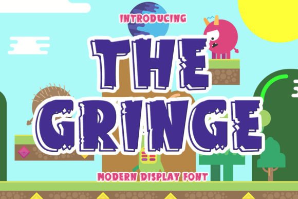 The Gringe: A Modern Display Font for Editorial Impact